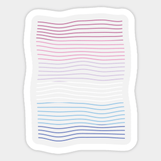 Bigender Pride Sticker